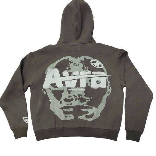 Avra “Unknown” puff print hoodie