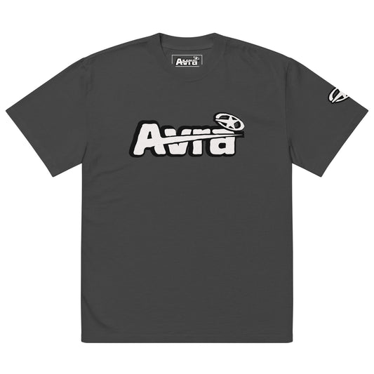 Avra Box Logo Oversized faded t-shirt