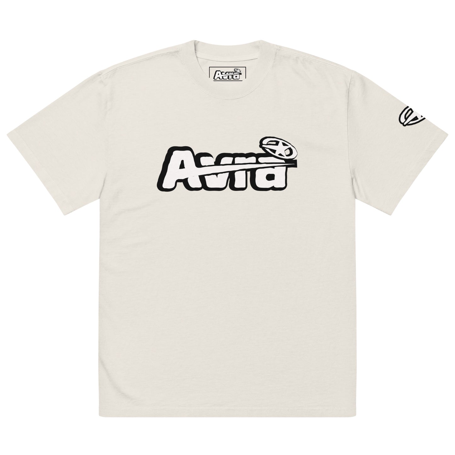 Avra Box Logo Oversized faded t-shirt