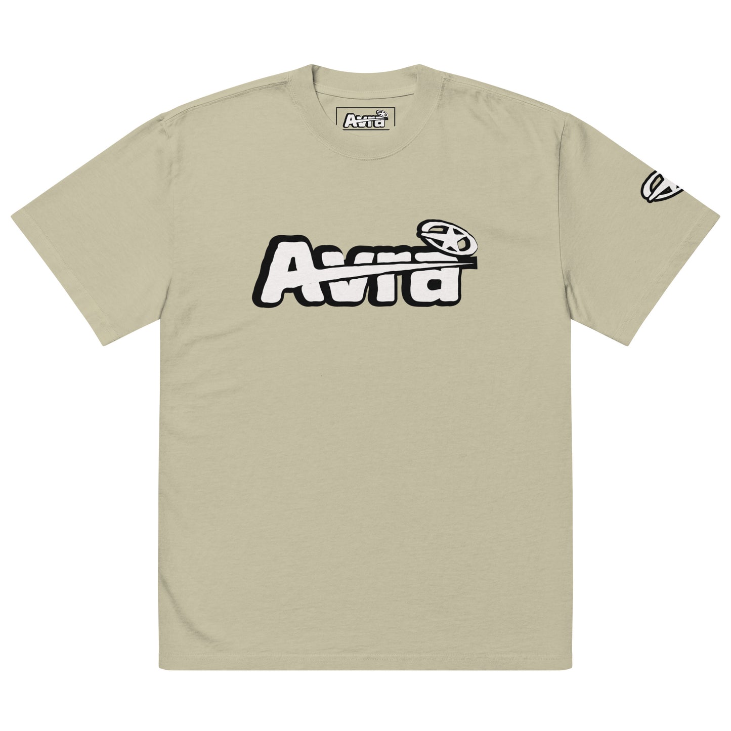 Avra Box Logo Oversized faded t-shirt